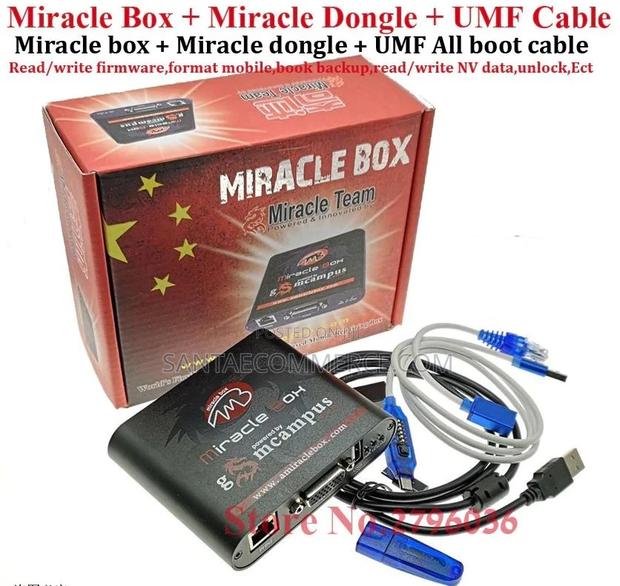 Phone Flashing Miracle Box With Miracle Key