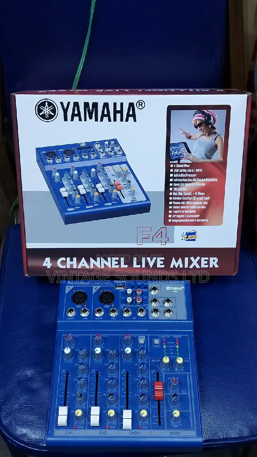 Yamaha 4channel Studio Live Mixer