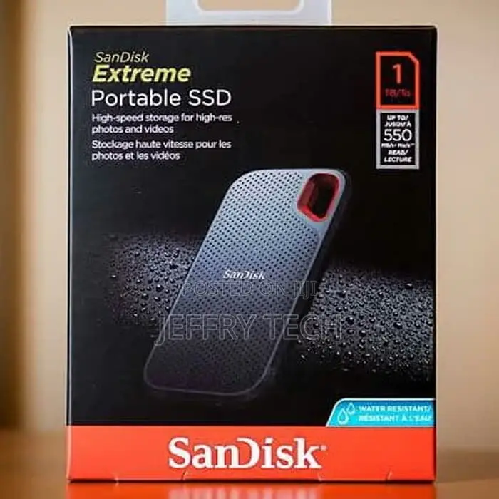 Sandisk Extreme Portable External SSD 1TB