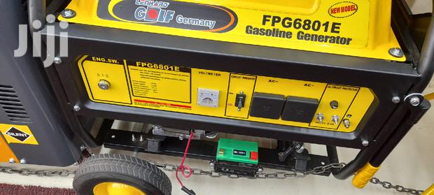 7.5kva Lenhard Golf Gasoline Petrol Generator FPG6801E