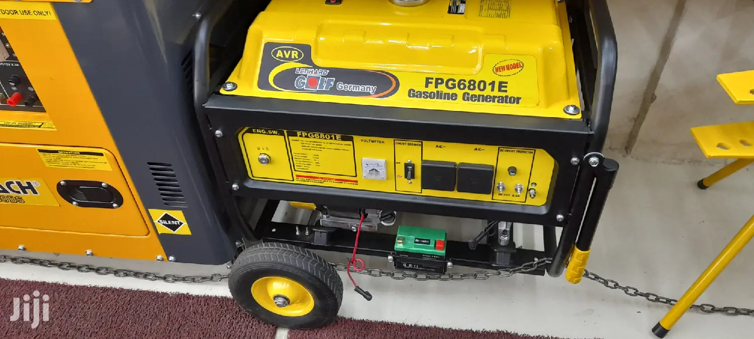 7.5kva Lenhard Golf Gasoline Petrol Generator FPG6801E