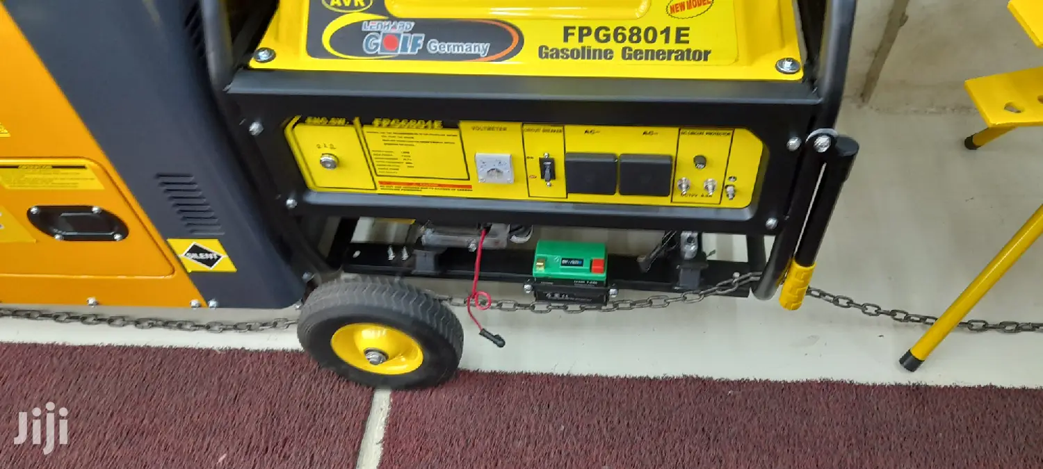 7.5kva Lenhard Golf Gasoline Petrol Generator FPG6801E