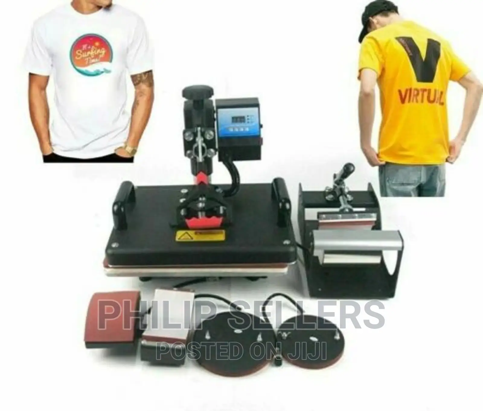 Digital Swing Away Combo 8 In 1 Heat Transfer Press Machine,