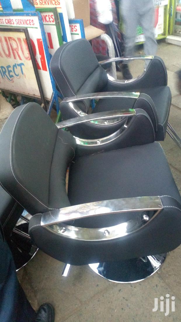 Salon Black Styling Chairs - main view