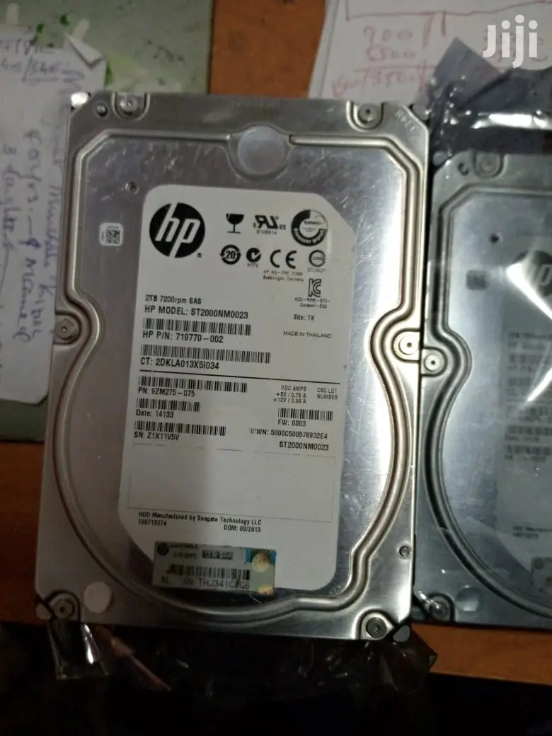 Hp 2tb Hardisk Sas