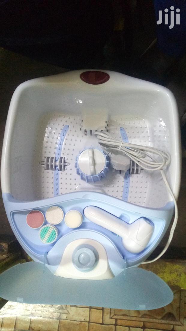 Blue Coloured Footbath - main view