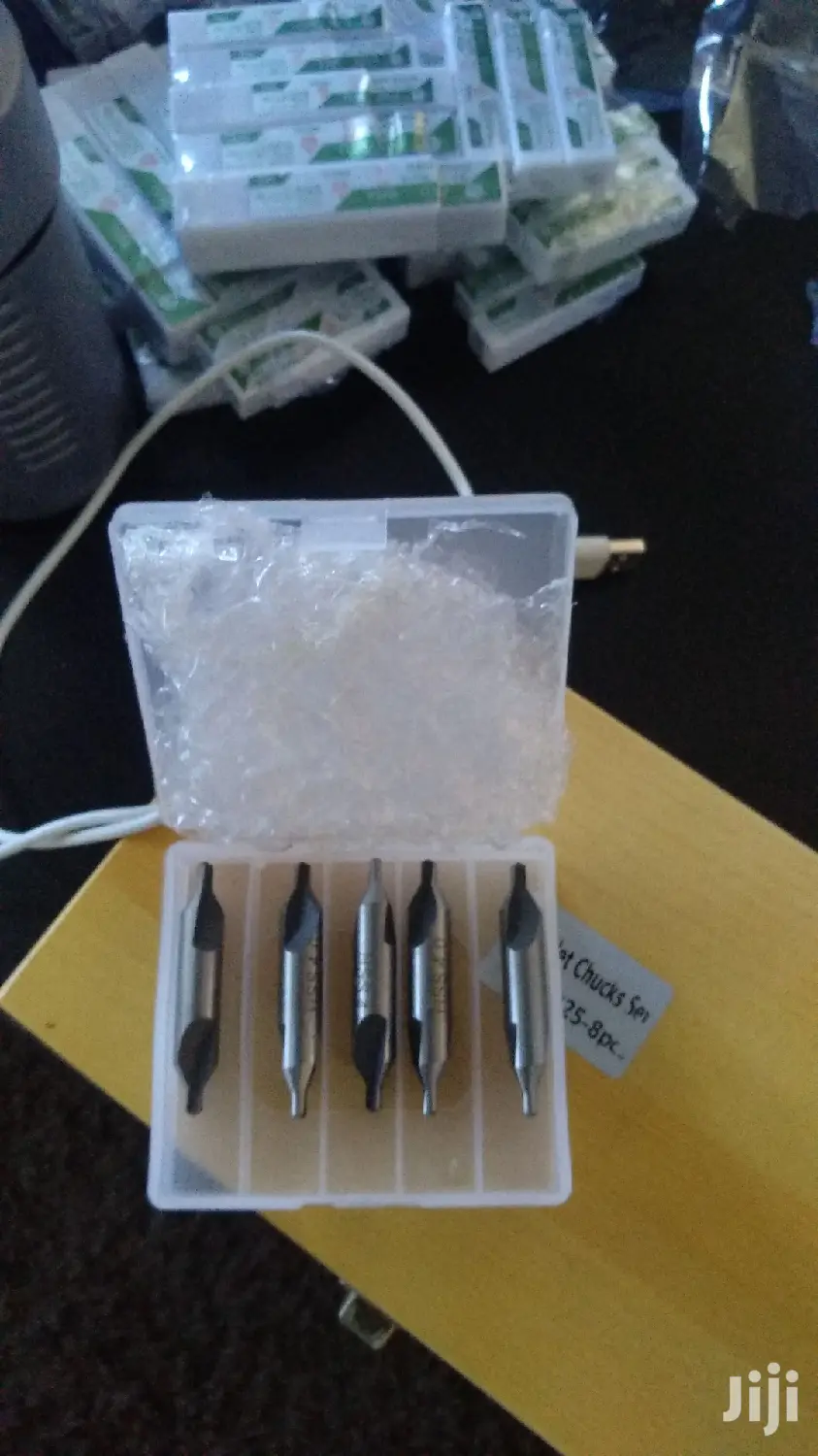 Lathe HSS Centre Drills 5pcs Set Size 5.0mm