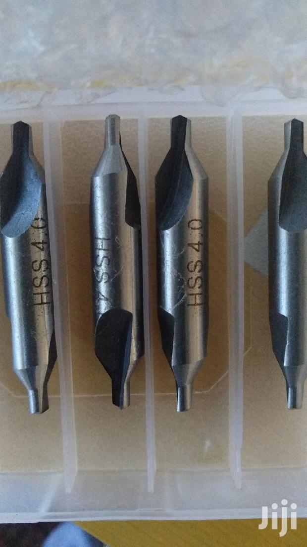 Lathe HSS Centre Drills 5pcs Set Size 5.0mm