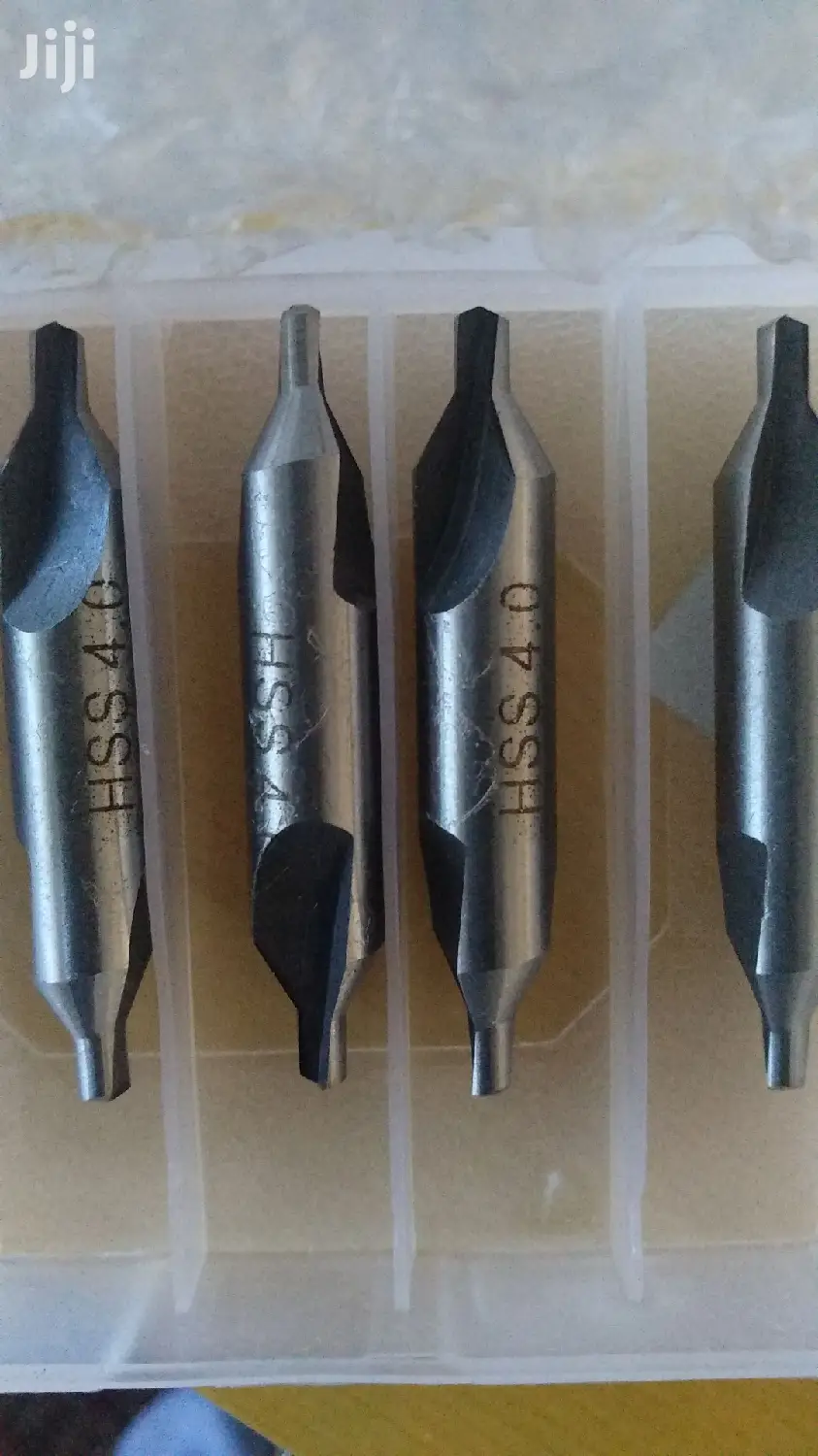 Lathe HSS Centre Drills 5pcs Set Size 5.0mm
