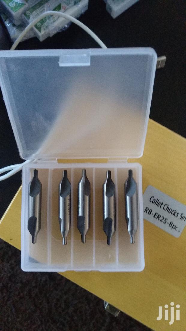 Lathe HSS Centre Drills 5pcs Set Size 5.0mm - thumbnail 5
