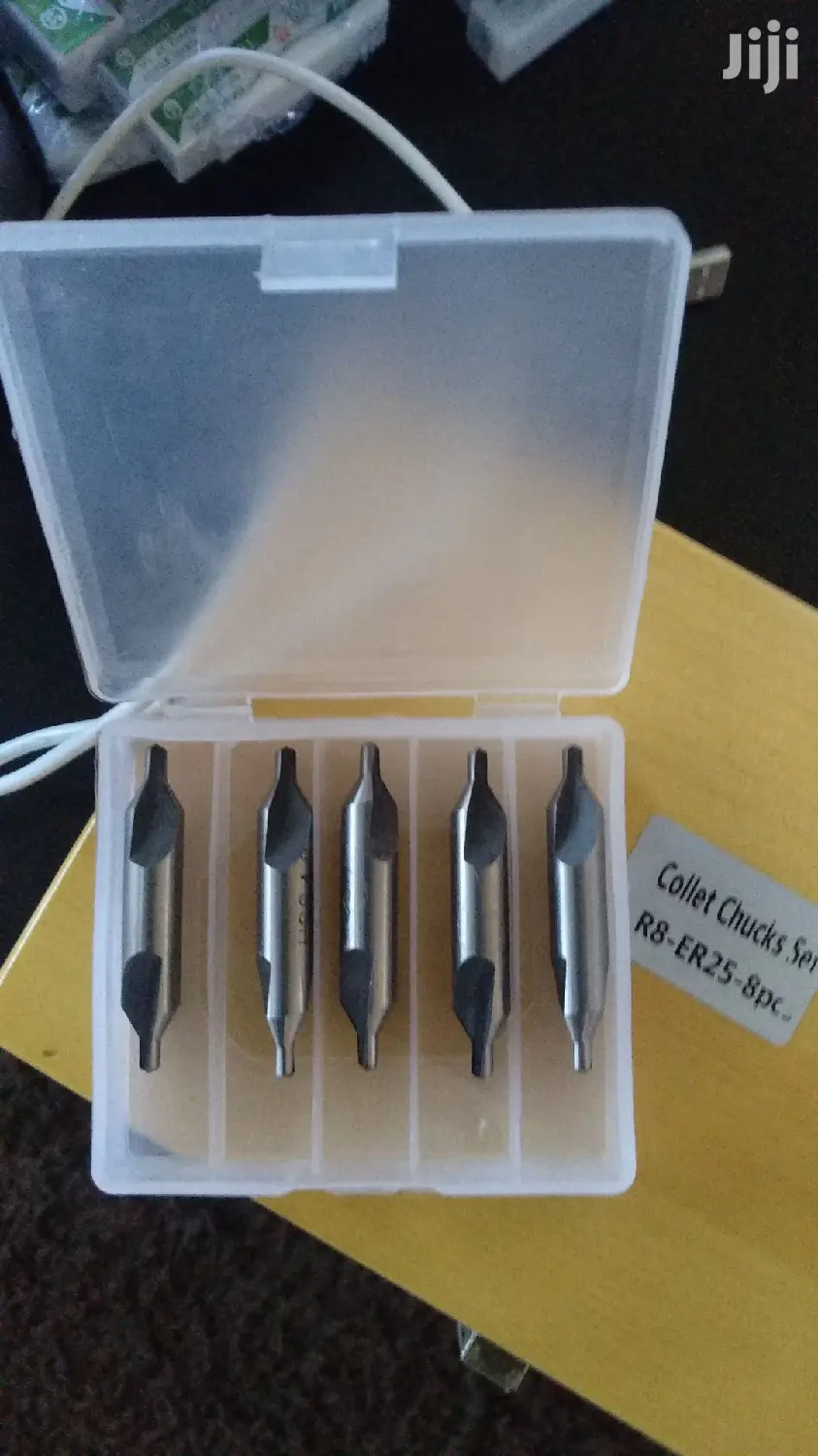 Lathe HSS Centre Drills 5pcs Set Size 5.0mm
