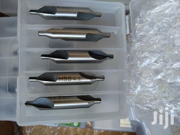 Lathe HSS Centre Drills 5pcs Set Size 5.0mm - thumbnail 6
