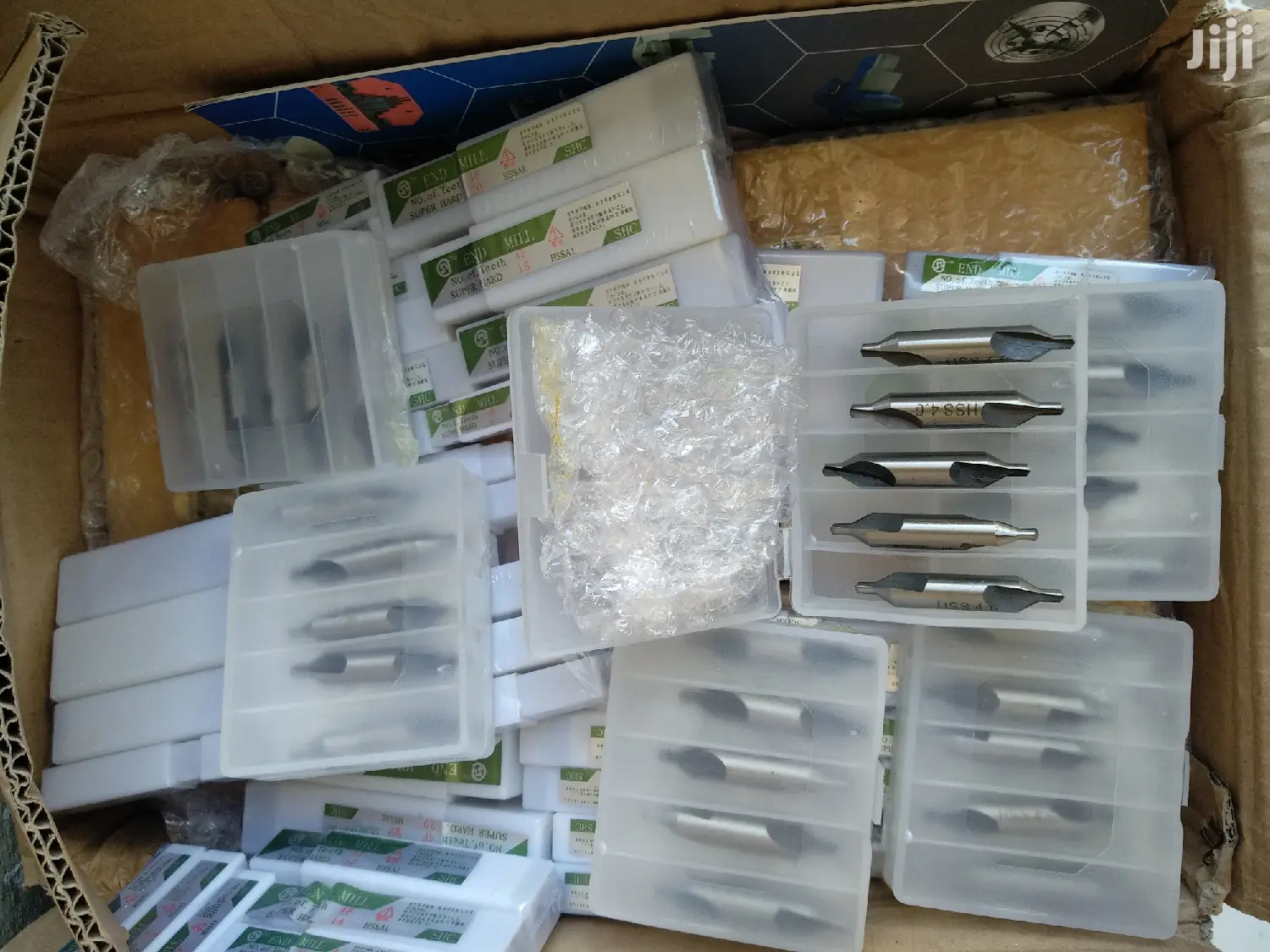 Lathe HSS Centre Drills 5pcs Set Size 5.0mm