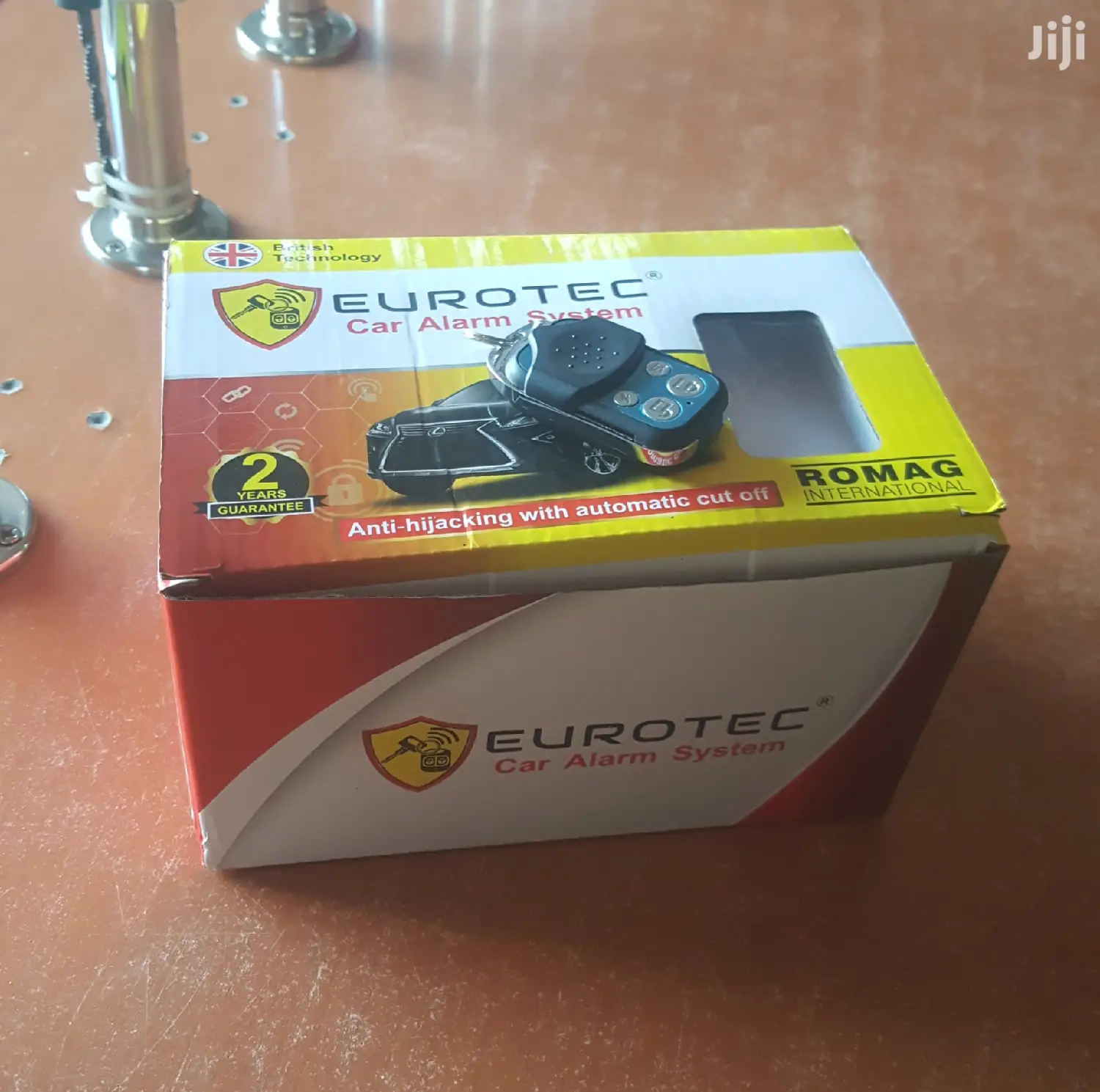 New Car Eurotec Brand Alarm With Cut Off, Free Installation