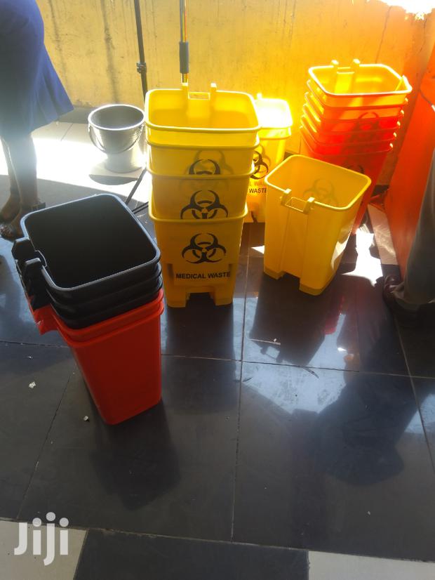 Bio Hazard Coded Bins - main view