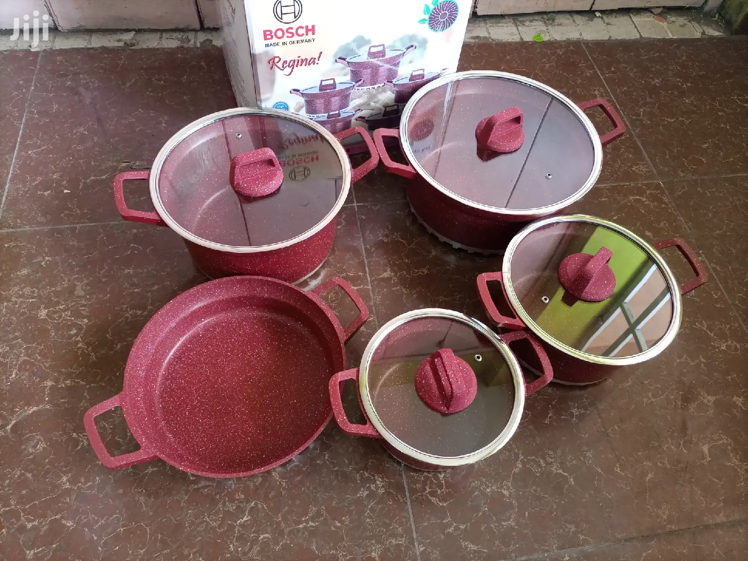 10pcs Bosch Granite Cookware Set