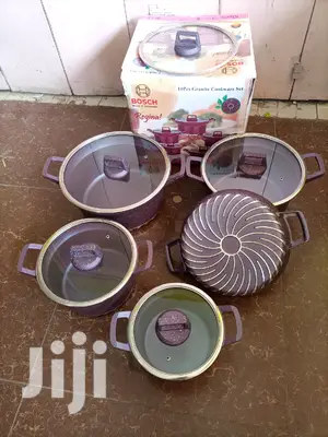 10pcs Bosch Granite Cookware Set