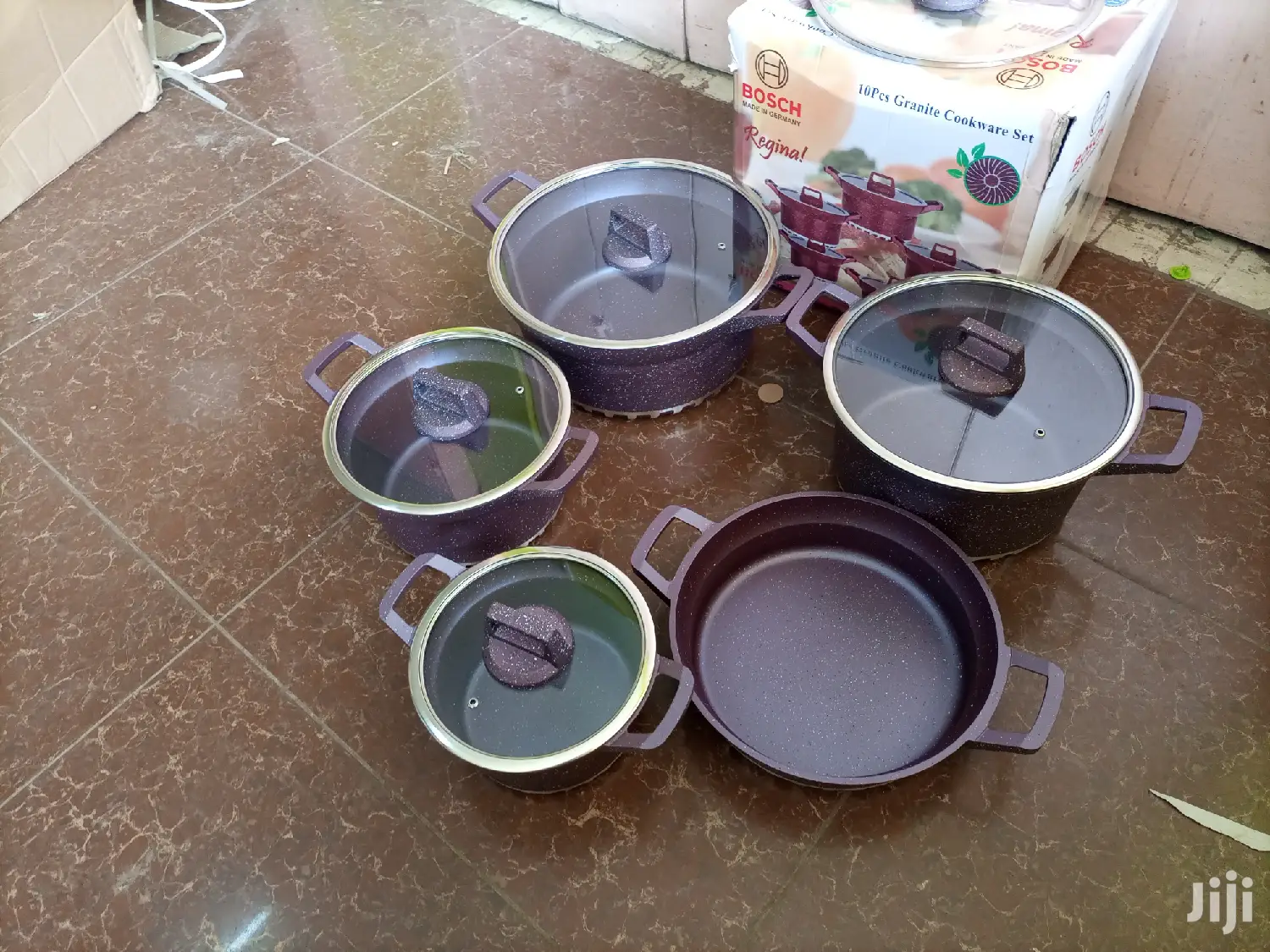 10pcs Bosch Granite Cookware Set