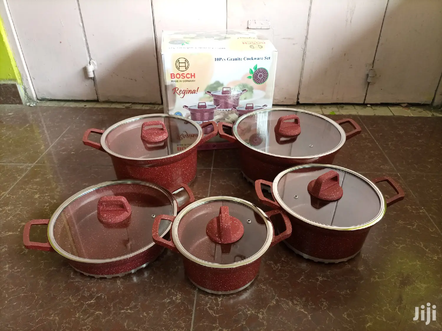 10pcs Bosch Granite Cookware Set
