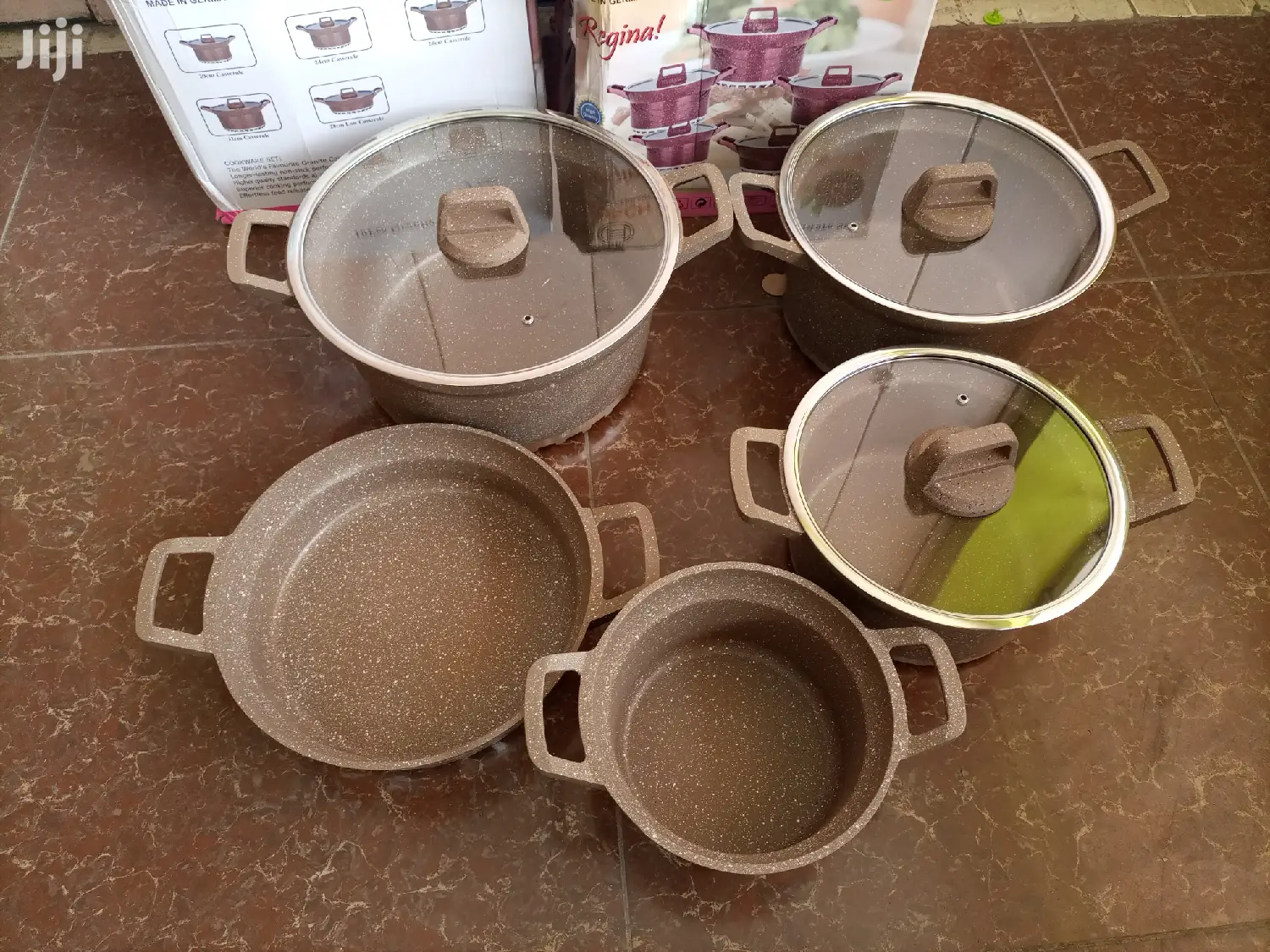 10pcs Bosch Granite Cookware Set