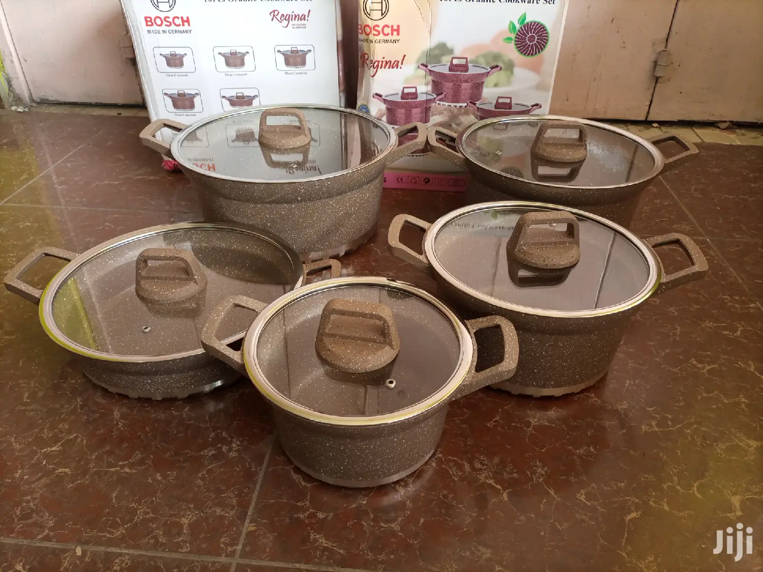 10pcs Bosch Granite Cookware Set