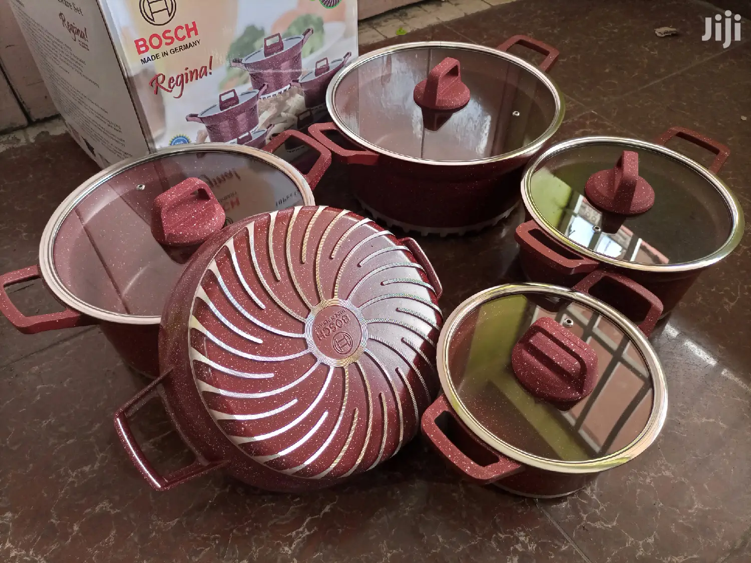 10pcs Bosch Granite Cookware Set