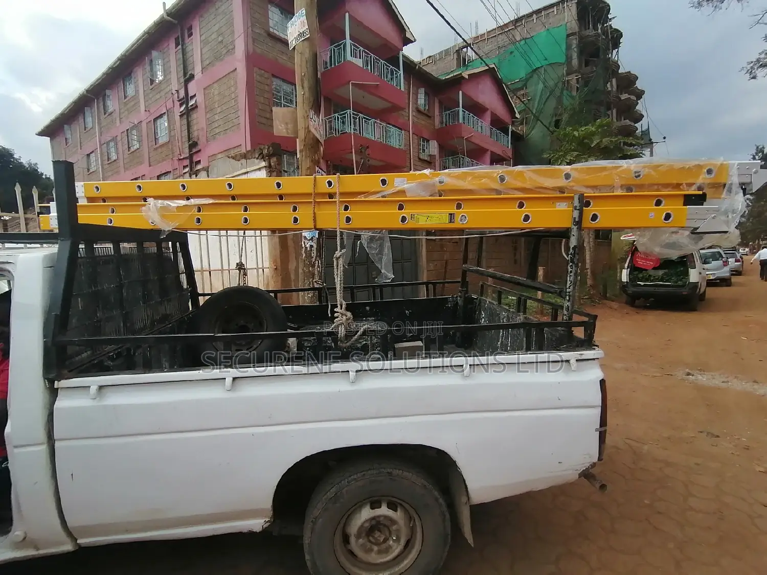 7.4mtrs Fibre Double Extension Ladder