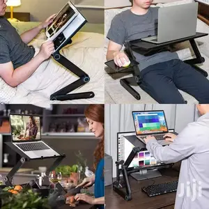 Adjustable Laptop Stand With 2 Fan