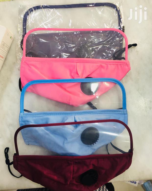 Washable Face Mask With Shield - main view