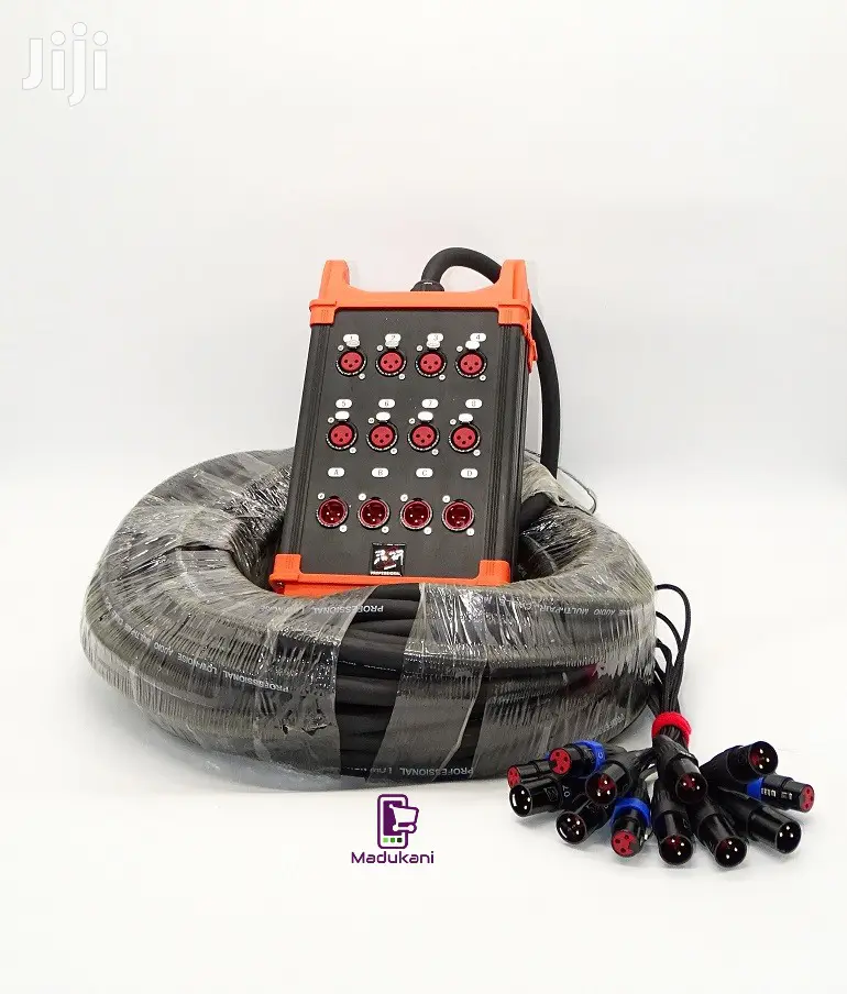 8 Channel 100-Foot 30-Meter XLR Snake Cable