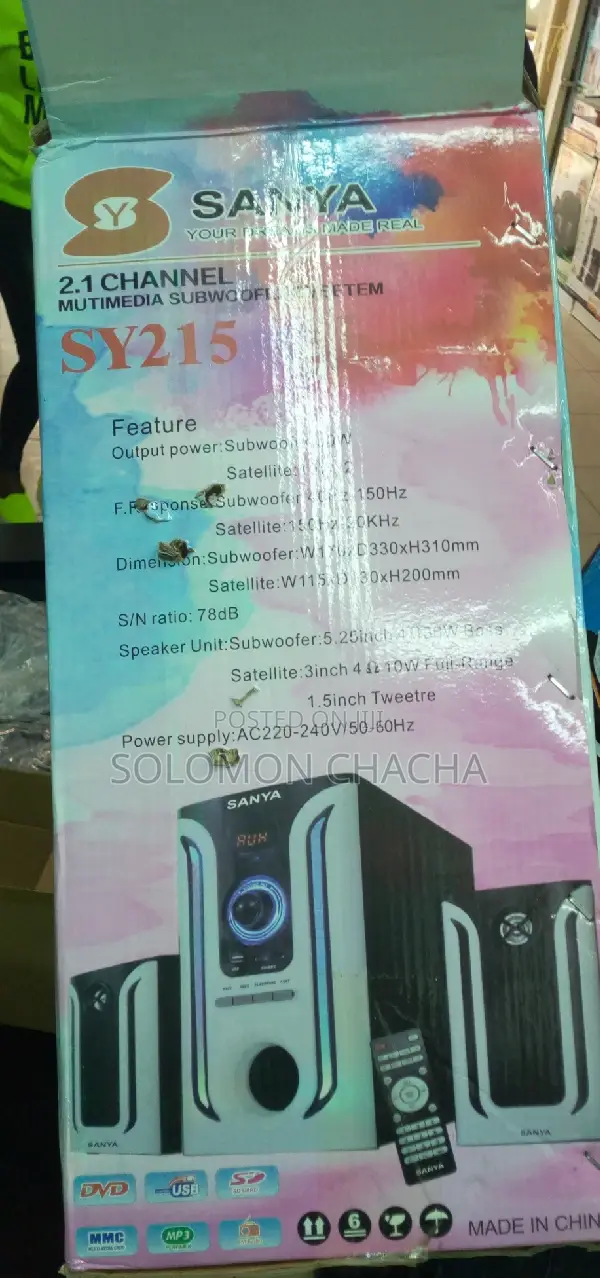 SANYA 2.1speaker System