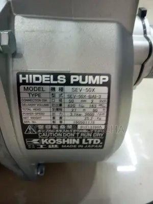 Koshin Water Pump 2inch High Pressure
