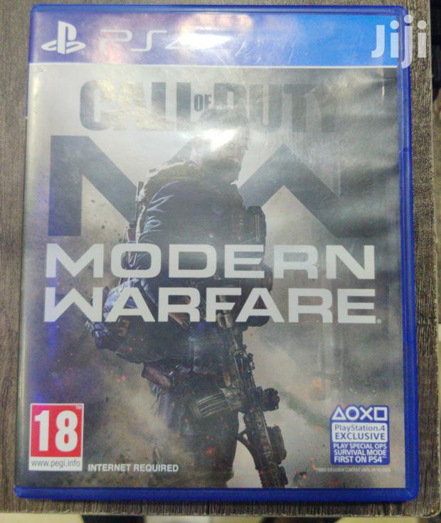 Modern Warfare Ps4 - main view