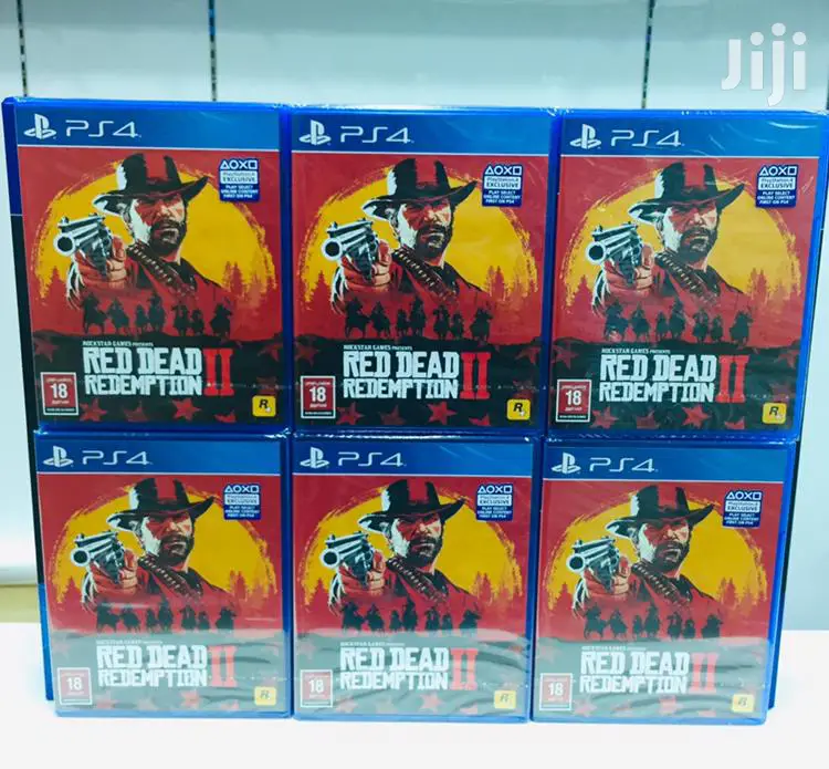 Ps4 Red Dead Redemption 2 New