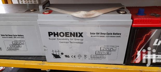 Phoenix Solar Gel Deep Cycle Battery 12v 100ah 10hr