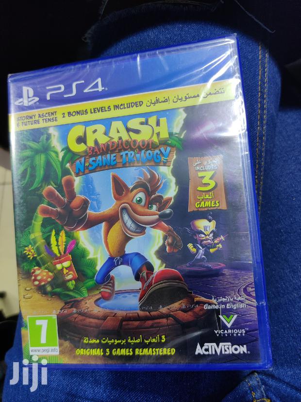 Ps4 Crash Bandicoot - main view