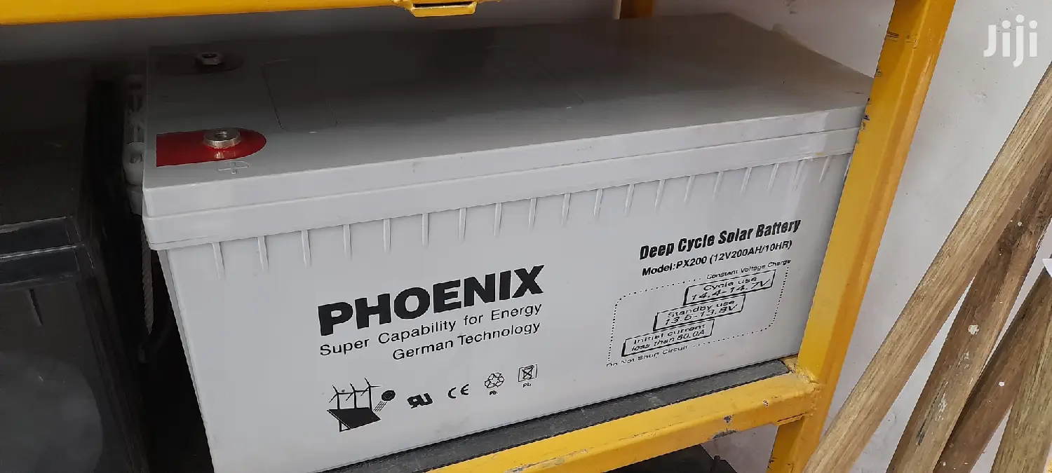 Phoenix Solar Gel Deep Cycle Battery 12v 200ah 10hr