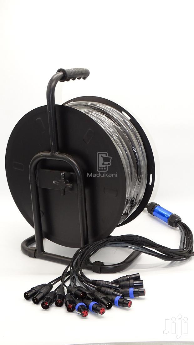 12 Channel 4 Returns 30-Meter XLR SNAKE CABLE on a Reel - thumbnail 3