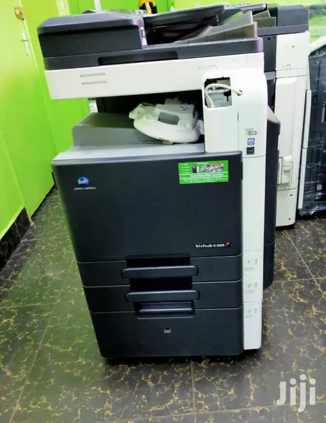 Loaded Konica Minolta Bizhub C220 Photocopier Machine