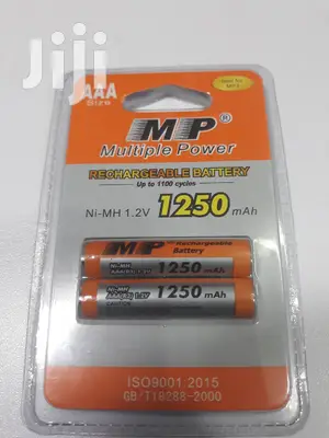 Rechargeable Double AA And Tripple AAA Batteries
