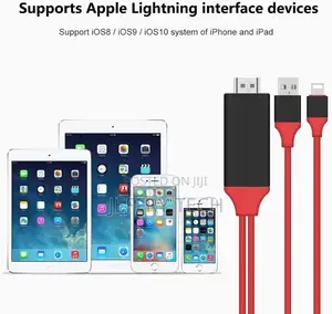 Cable To View iPhone And iPad On TV Through HDMI Port