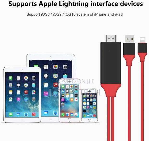 Cable To View iPhone And iPad On TV Through HDMI Port - thumbnail 4