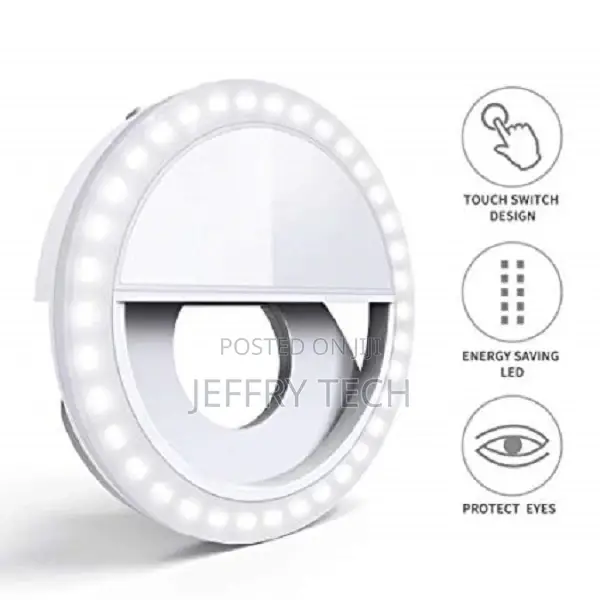 Selfie Ring Light LED Circle Lights For Cell Phones, Laptop