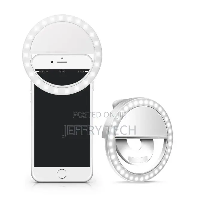 Selfie Ring Light LED Circle Lights For Cell Phones, Laptop