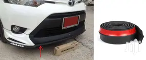 Rubber Lip Skirt Protector (Black): For Toyota,Nissan,Subaru