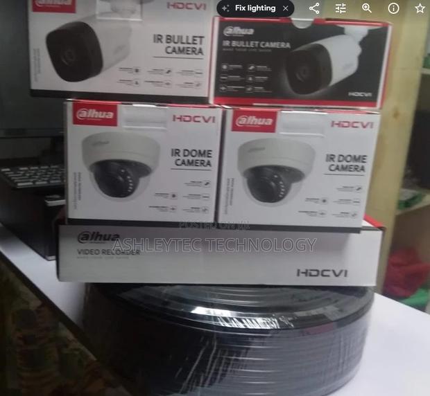 4 Hikvision Complete CCTV Cameras With 500GB HDD