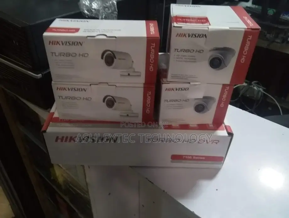 Three 3 CCTV 720p Camera Complete Cameras Sale