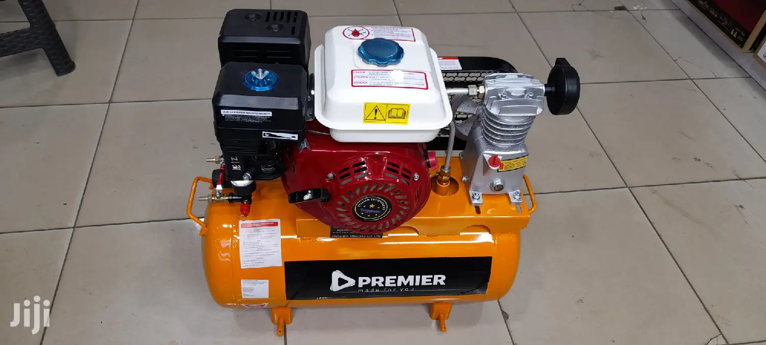 Petrol Painting Air Compressor 50ltrs 5.5hp 116psi