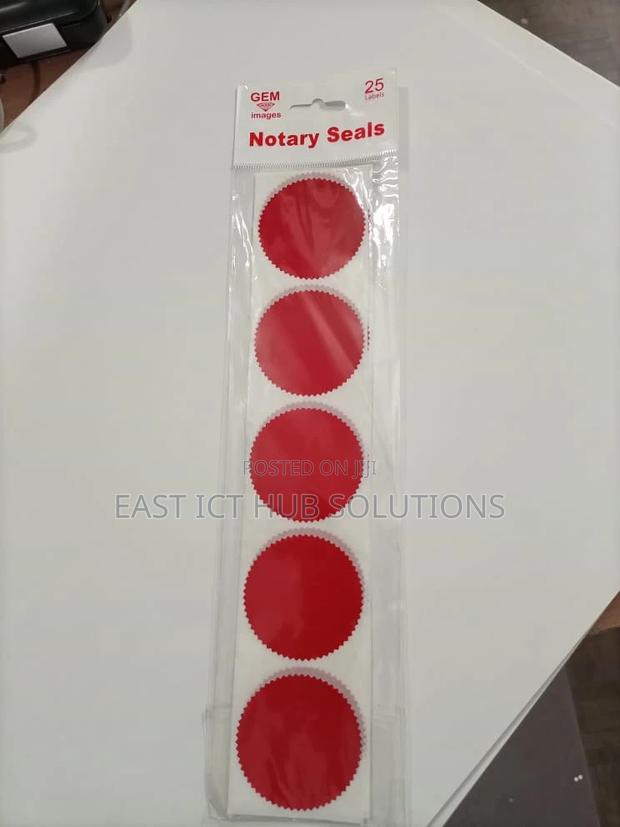 Certificate Notary Seals - main view