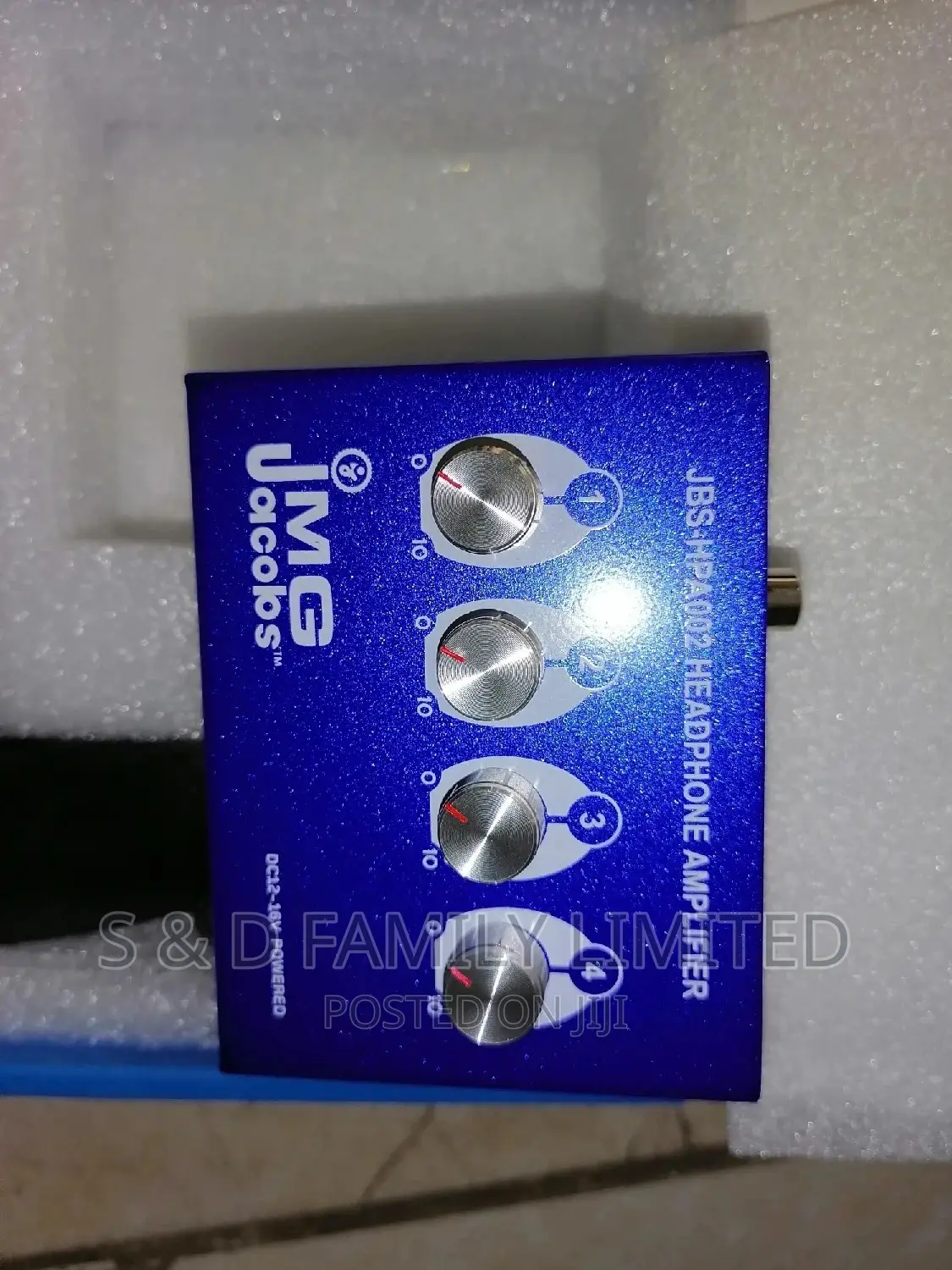 Jacobs 4 Channels Headphone Amplifier